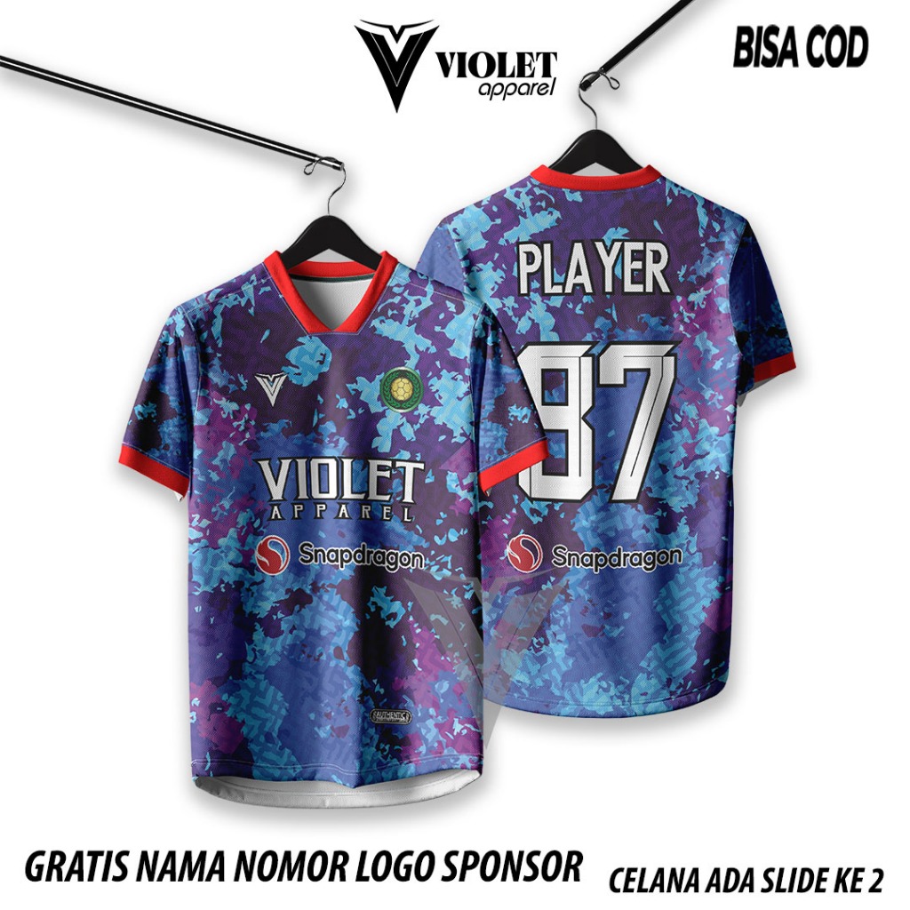 Jersey Custom printing jersey futsal / bola/ baju team custom