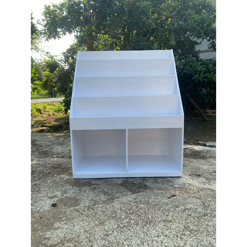 Rak buku anak montessori K