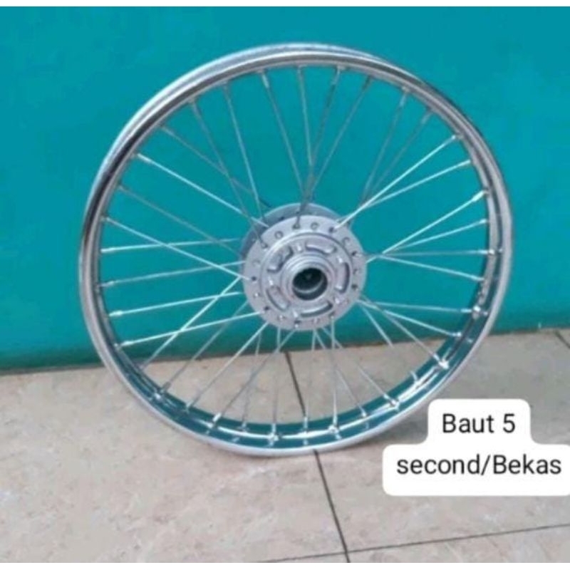VELG VELEG PELENG DEPAN' SUPRA X LAMA SUPRA FIT LAMA