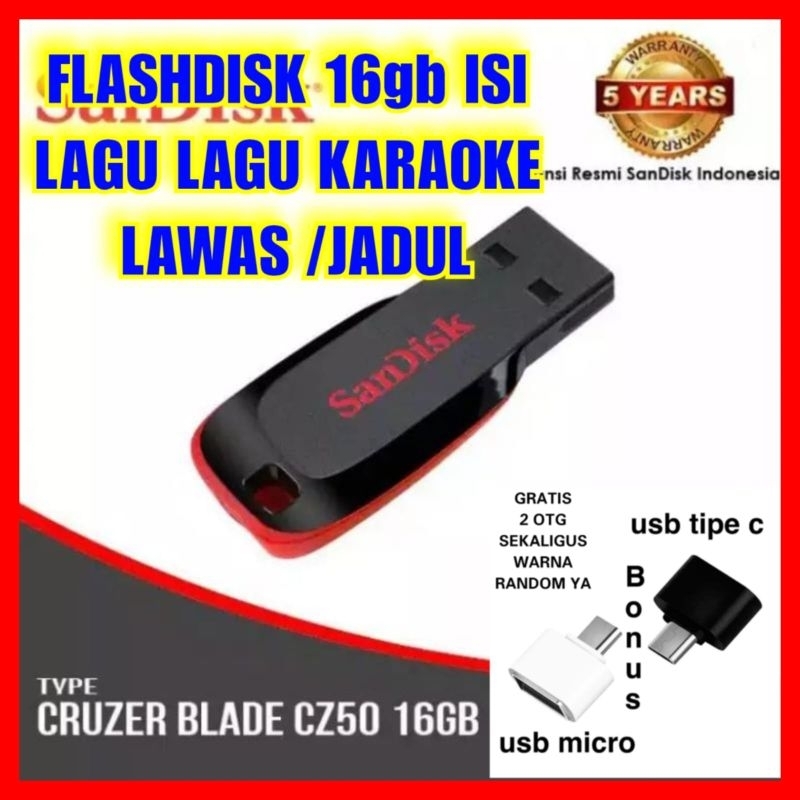 FLASHDIS USB-KASET VCD KARAOKE POP INDONESIA NOSTALGIA TEMBANG KENANGAN-VCD KARAOKE TEMBANG KENANGAN