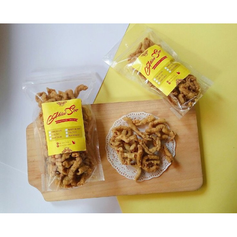 

USUS AYAM KRISPY ASIN PEDAS GURIH 250gr