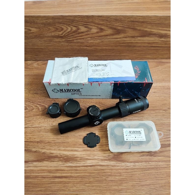 telescope marcool assailant 1.2-6x24 - marcool buntung