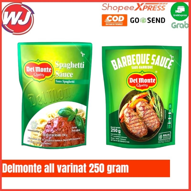 

DELMONTE SAUCE ALL VARIANT 250 GRAM