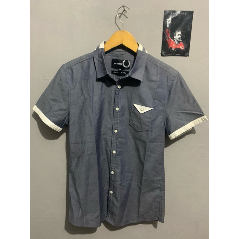 kemeja fredperry x rafsimons