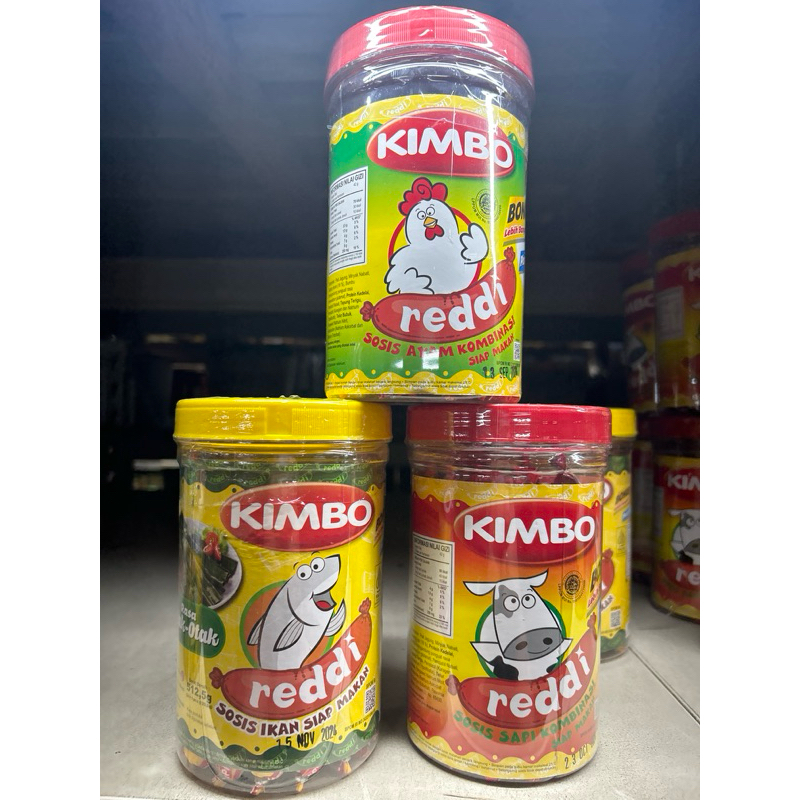 

KIMBO Reddi Sosis siap makan 24x21gram