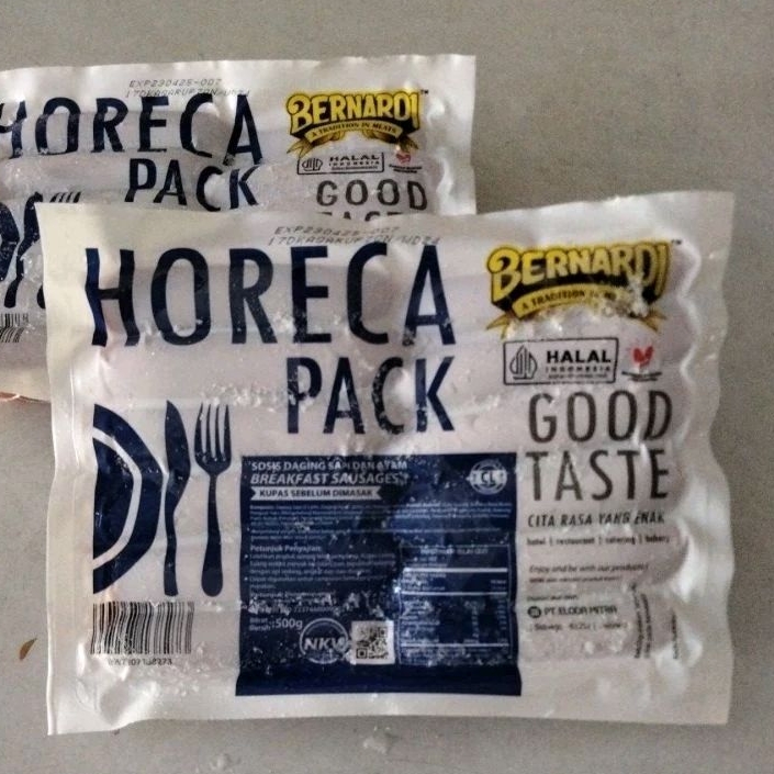 

Sosis breakfast horeca bernardi 500gr