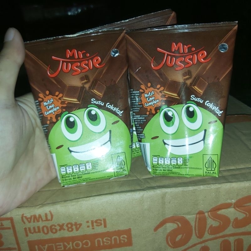 Minuman Mr. Jussie rasa coklat 90 ml