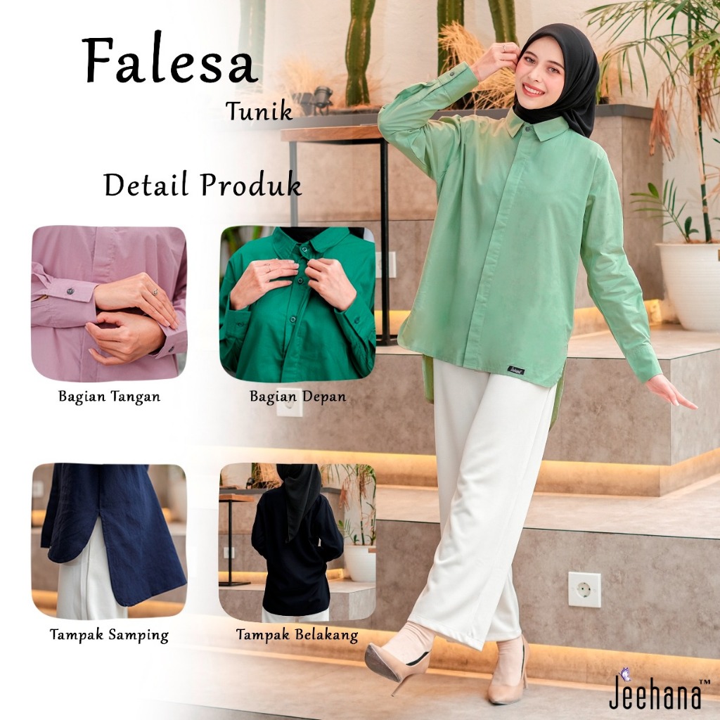 Atasan Tunik Wanita Busui  Jeehana  Tunik Falesa