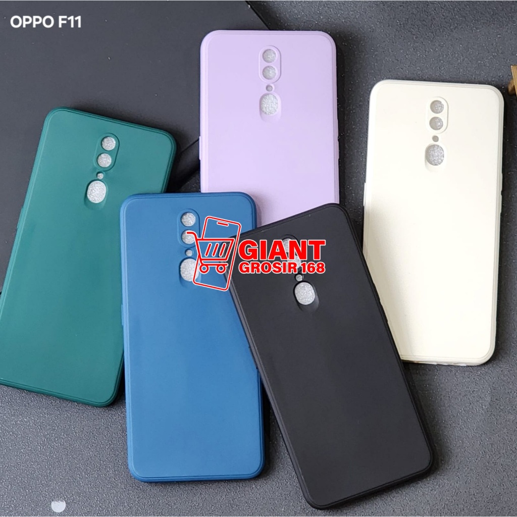 Oppo F11 Oppo F11 Pro Macaron Square Softcase Candy Macaron / Case Square Edge Oppo F11 Oppo F11 Pro
