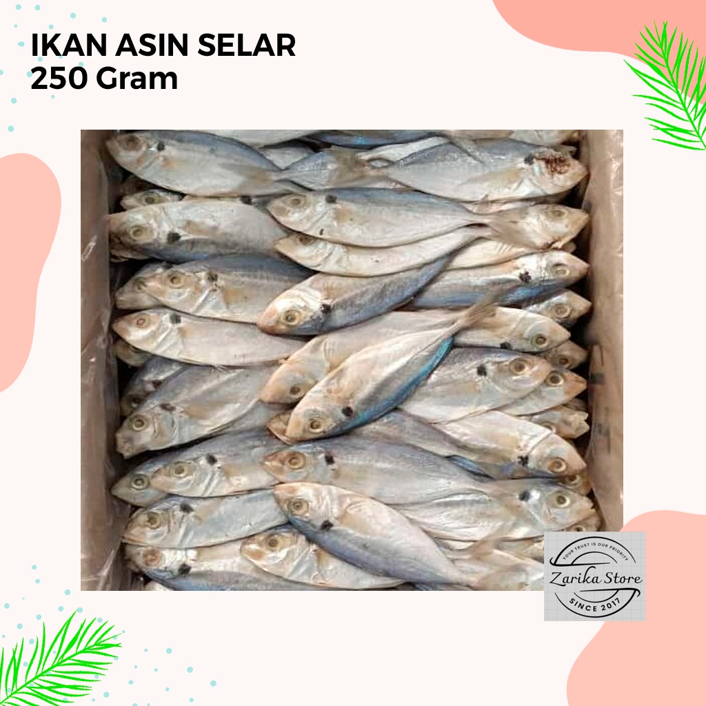 

Ikan Asin Selar 250 gram 1/4 Seperempat