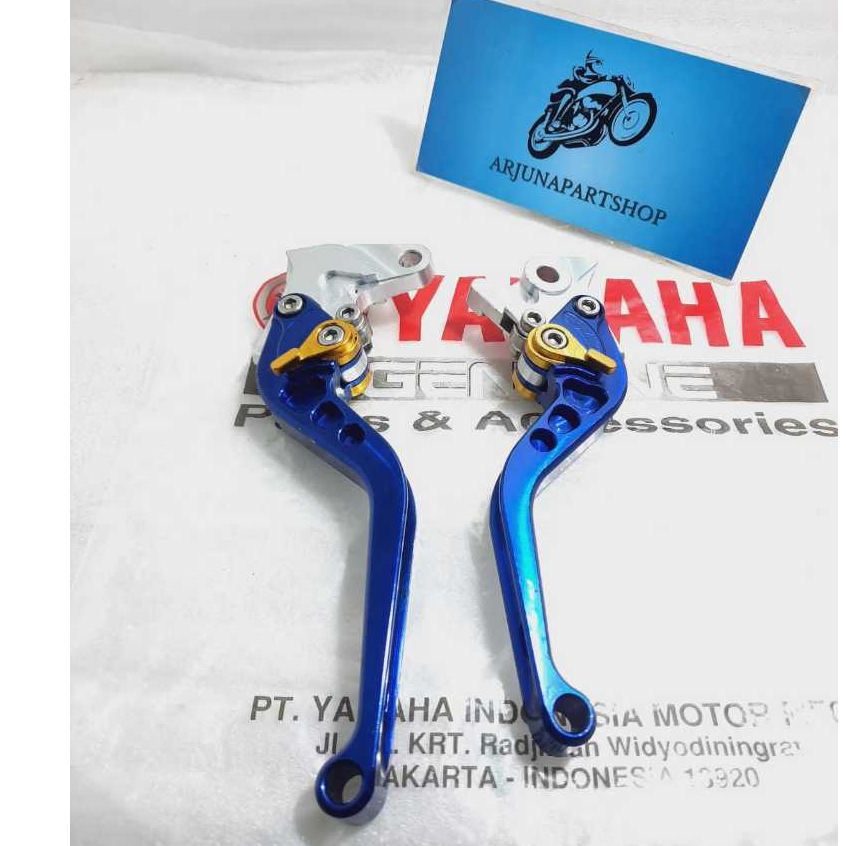 HENDEL HANDLE REM VARIASI YAMAHA MIO LAMA MIO J FINO SOUL XEON KARBU XRIDE YMAX BIRU SUDAH SEPASANG 
