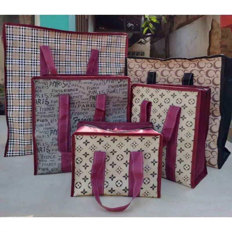 Tas kain motif batik/tas mudik/tas pindahan