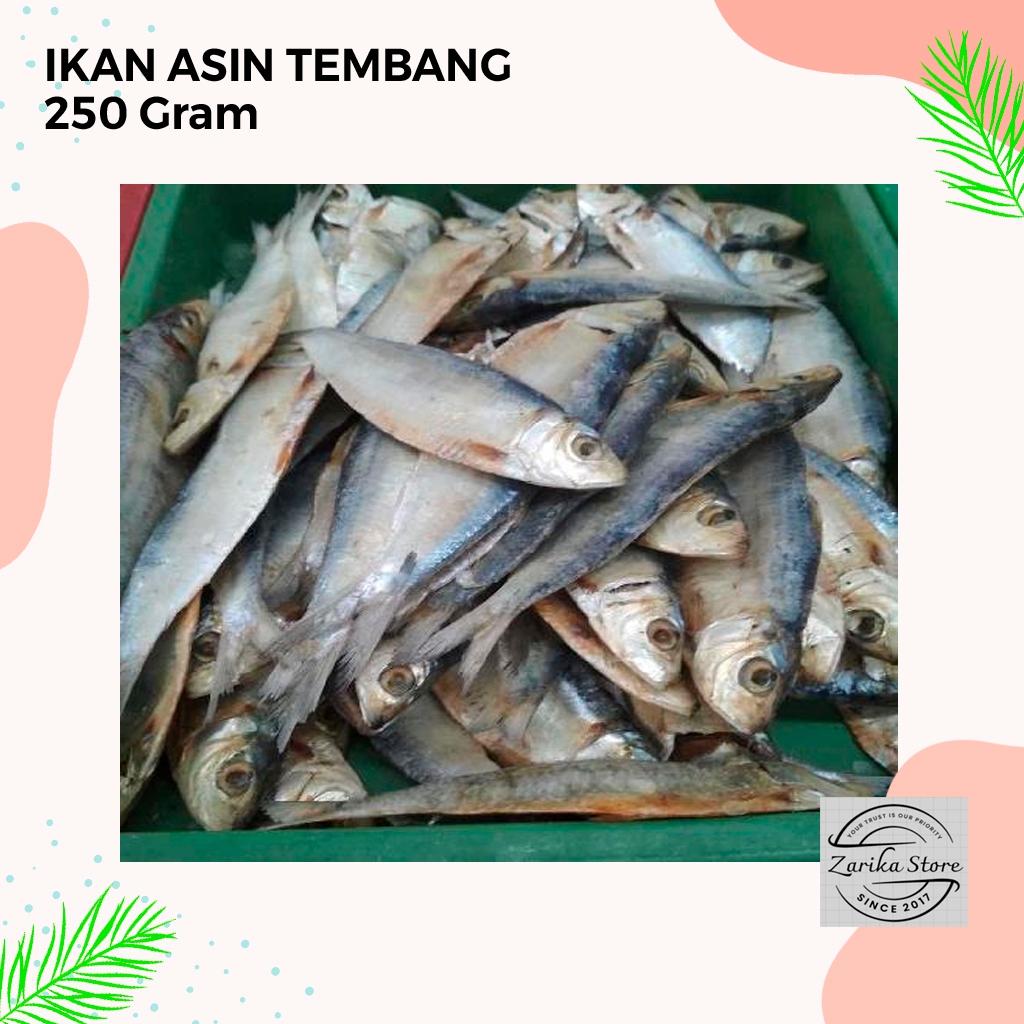 

Ikan Asin Tembang 250 gram 1/4 Seperempat