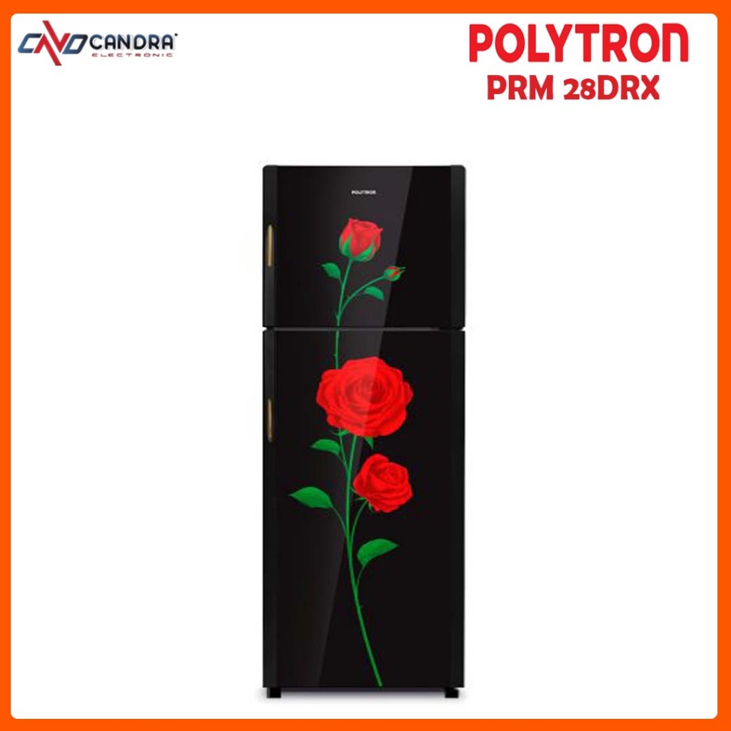 Kulkas Dua Pintu Polytron PRM 28DRX/Kulkas 2 Pintu Polytron