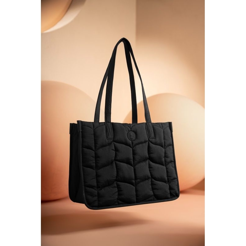 Fluff ToteBag Heylocal.id Blush | Black