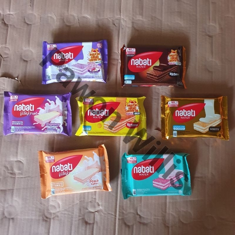 

Nabati Wafer 39 gr Isi 6 Pcs