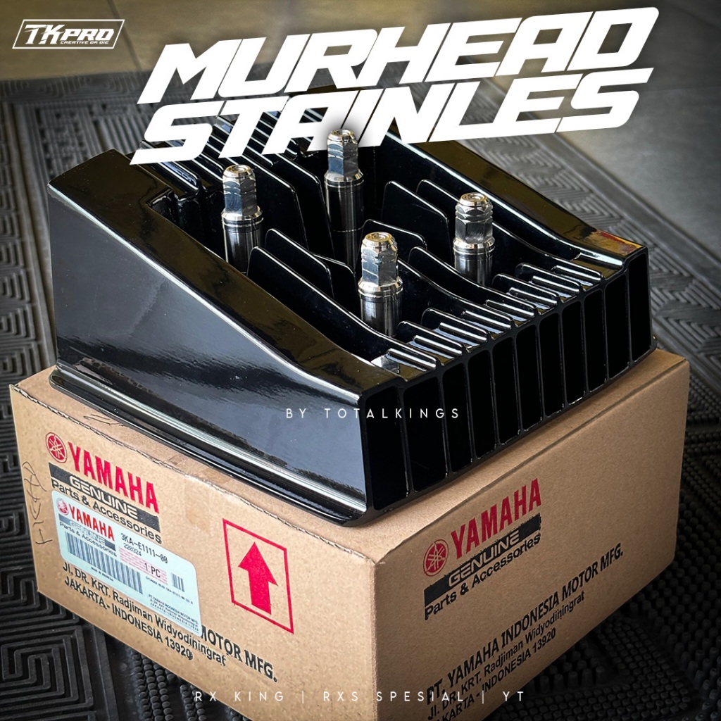 MUR HEAD MURHEAD VARIASI RX KING RX K RXS CNC BY TKPRO 1set 4pcs