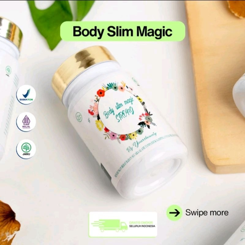 ⭐️ Jendela Kosmetik ⭐️ BSC Body Slim Magic Strong - 30 Kapsul