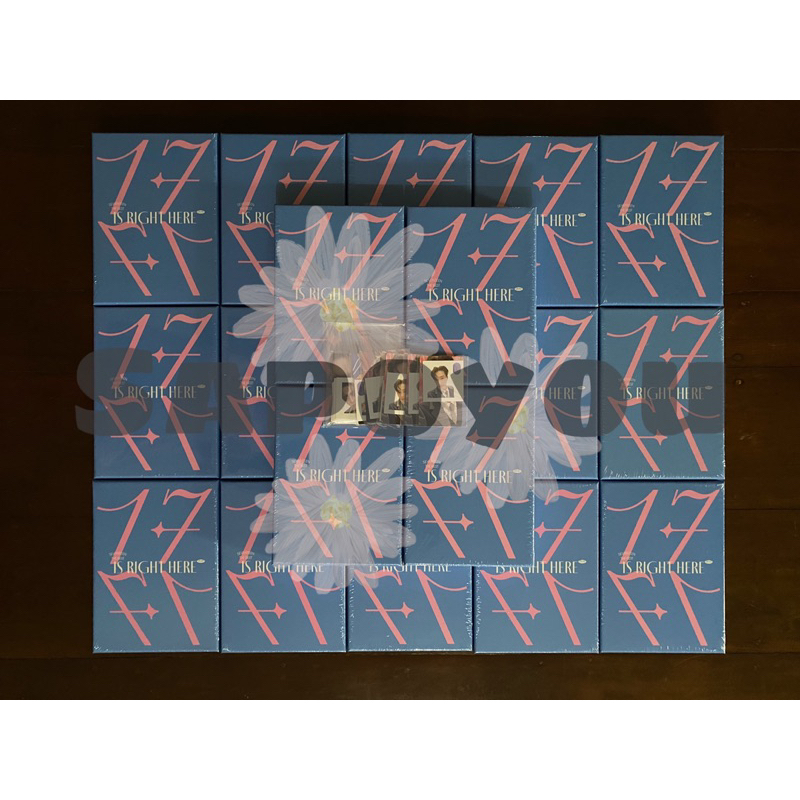 [READY] SEVENTEEN - BEST ALBUM '17 IS RIGHT HERE'