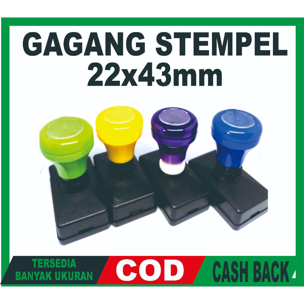 

GAGANG STEMPEL 22x43 WARNA (N)