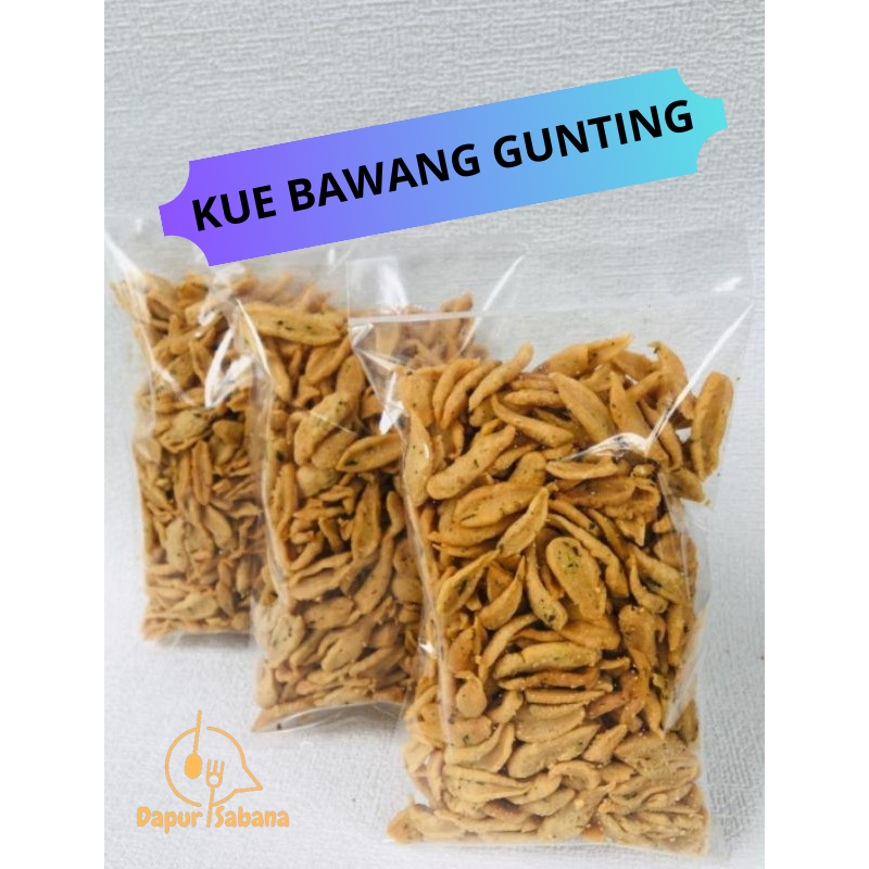 

KUE BAWANG GUNTING 500g gurih enak