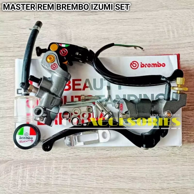 Master Rem Radial Brembo Izumi RCS 19 Detail Original