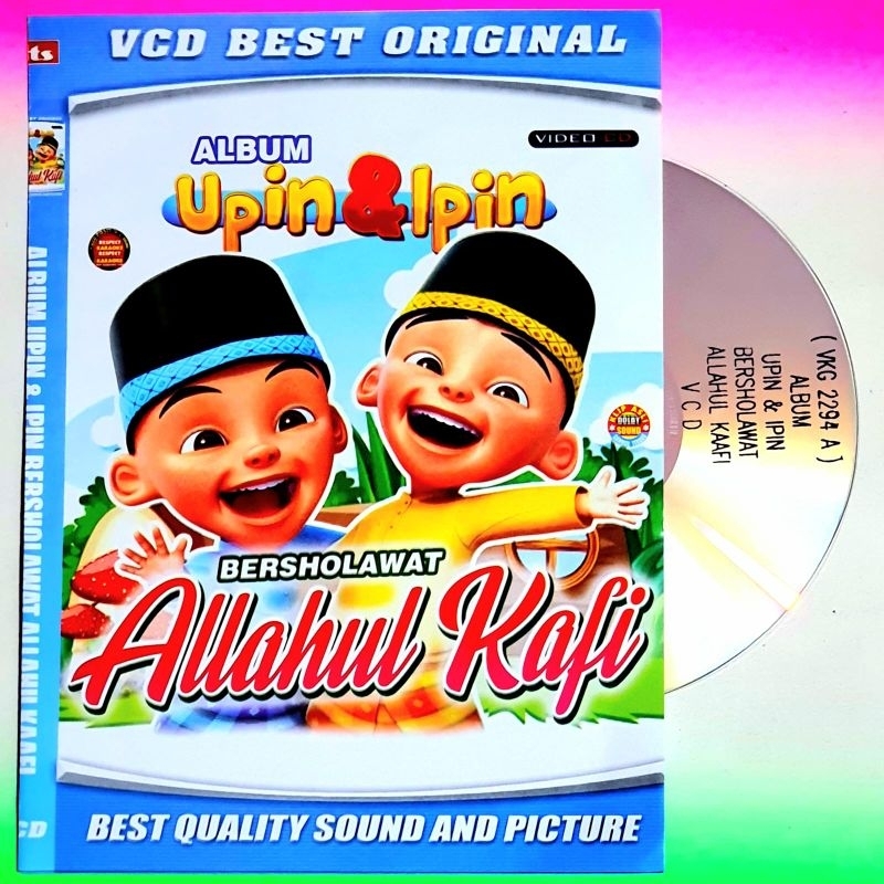 KASET VCD LAGU UPIN IPIN-KASET VCD LAGU ANAK ANAK SOUNTRACK UPIN IPIN-KASET VCD LAGU ISLAMI SHOLAWAT