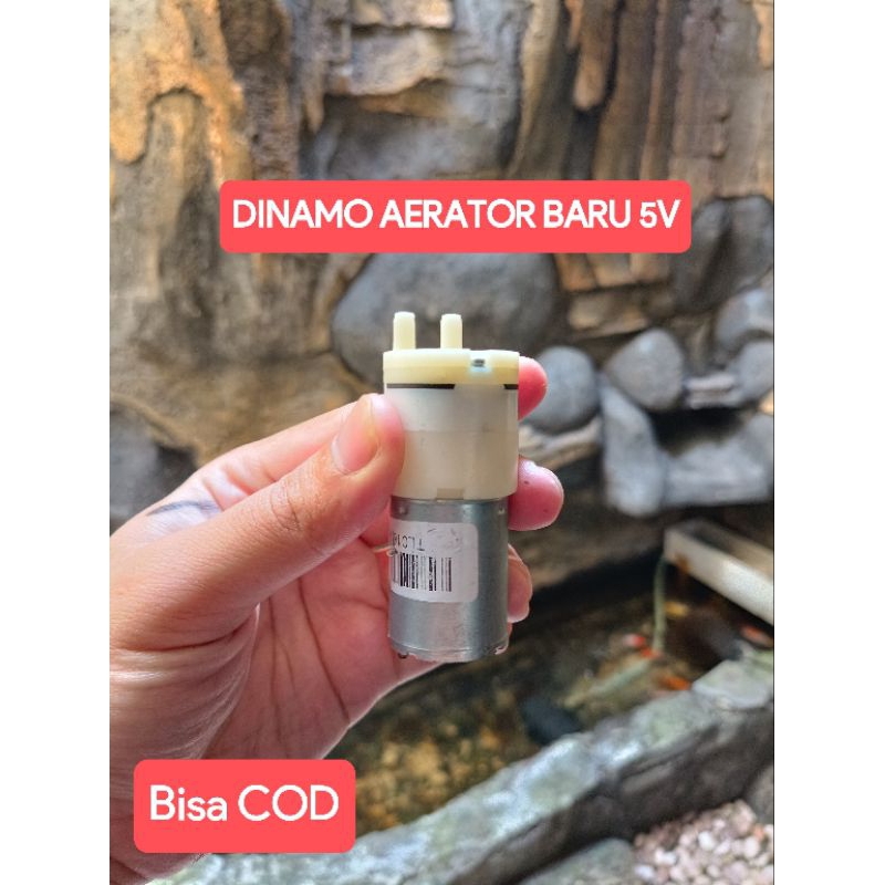 DINAMO AERATOR PUMP ASI BARU 5V