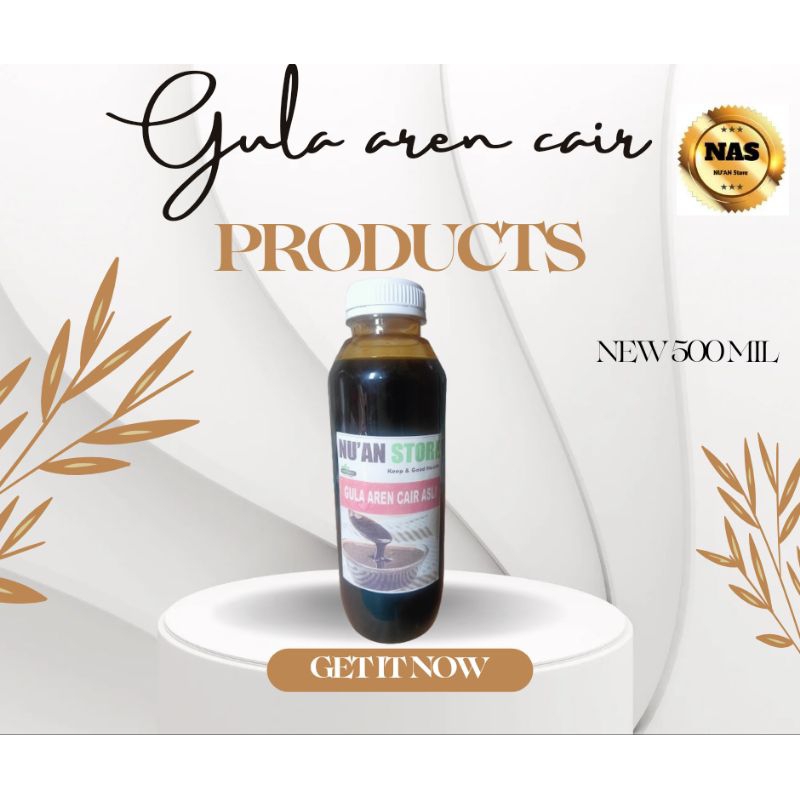 

Gula aren cair 500 mil