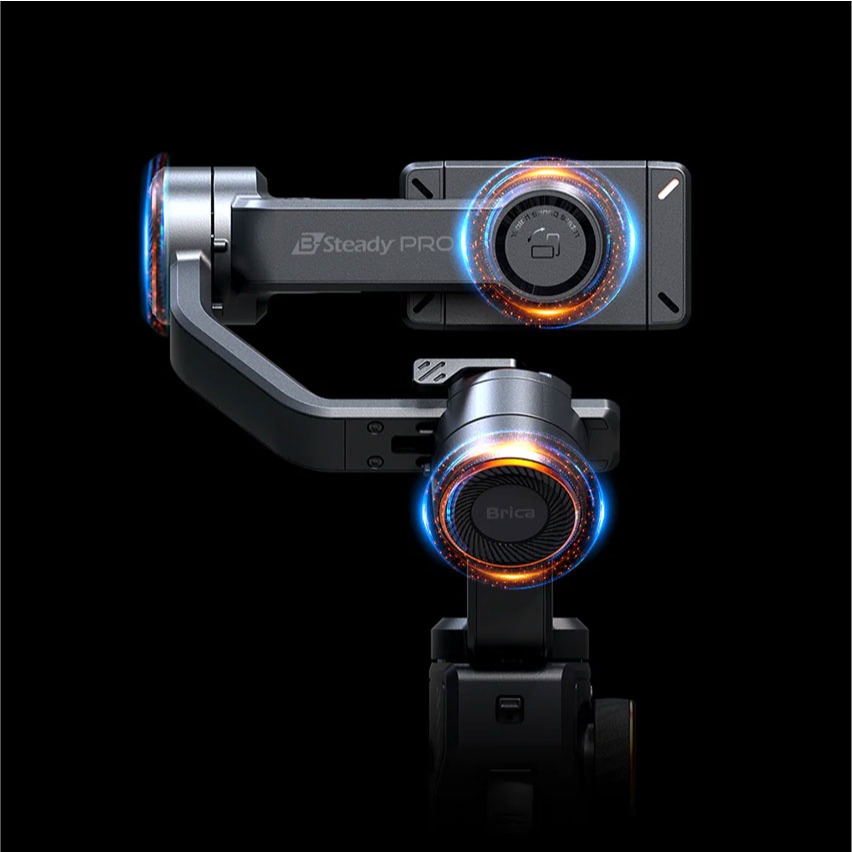 BRICA NOVA B-STEADY PRO ULTIMATE SMARTPHONE STABILIZER A.I TRACKING - IPHONE ANDROID GIMBAL STABILIZ