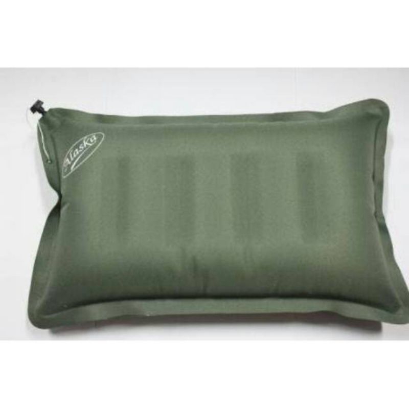 Bantal ALASKA TERMURAH / Bantal tiup angin camping outdoor ORIGINAL