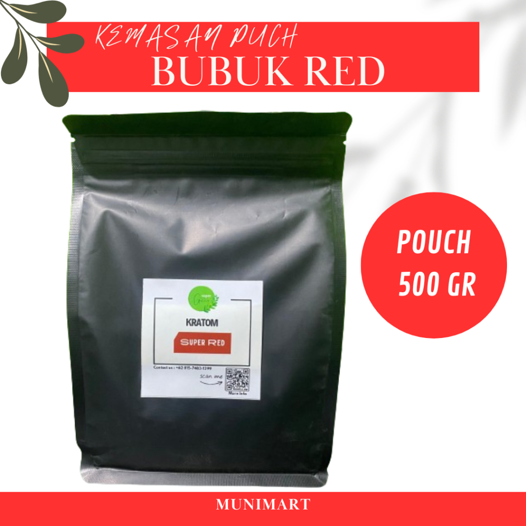 

Bubuk herbal POUCH Red sudah BPOM jamu siap seduhh 500gr