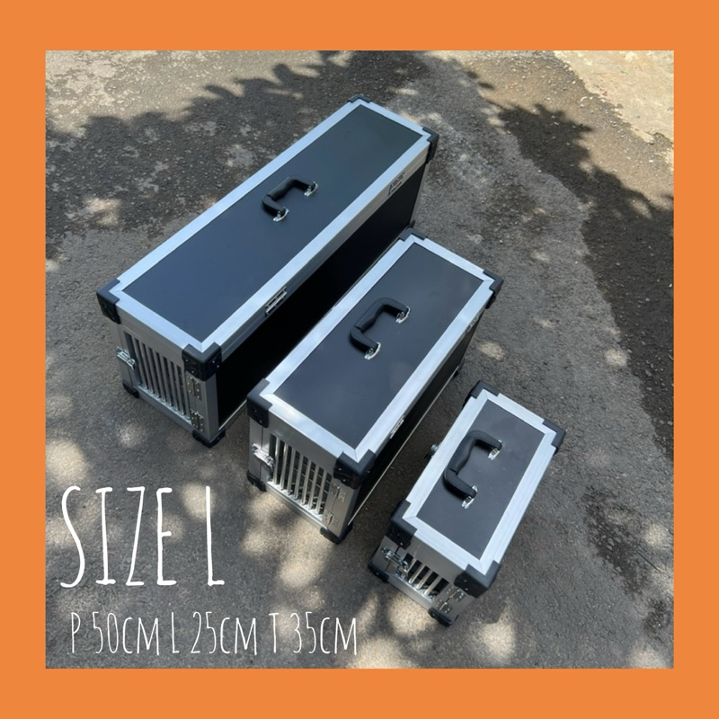Box SIZE L Kandang Travelling Ff Burung Kakatua