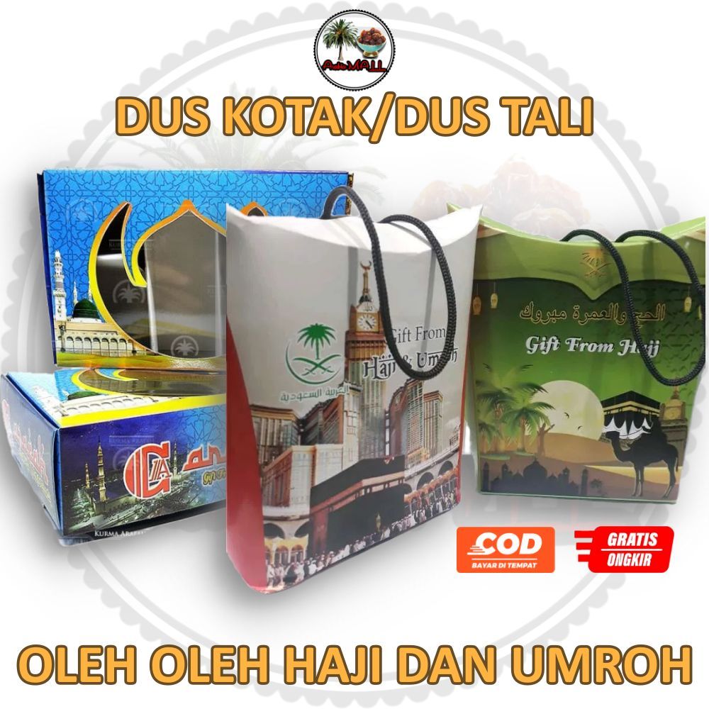 

kotak / box paket oleh oleh haji dan umroh 100pcs