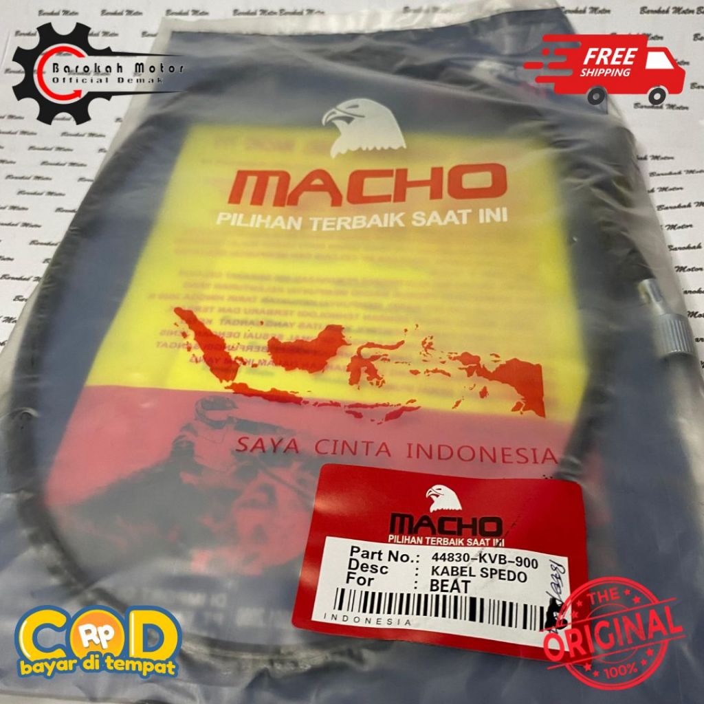 KABEL SPEEDOMETER HONDA VARIO BEAT SCOOPY SPACY (44830-KVB-900)