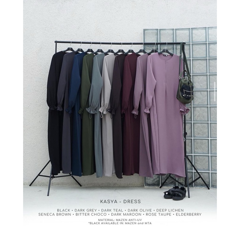 Preloved Aljenna Kasya dress Elderberry size s