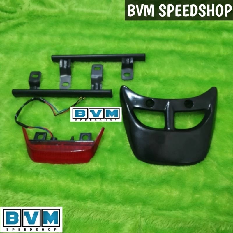 (FIZ R SET) BEGEL BEHEL BELAKANG SAMPING SET LAMPU FIZ R, VARIASI WARNA HITAM