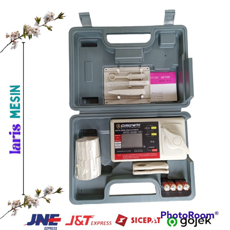 Alat Tes Kadar Air Padi Gandum Crown TA-5