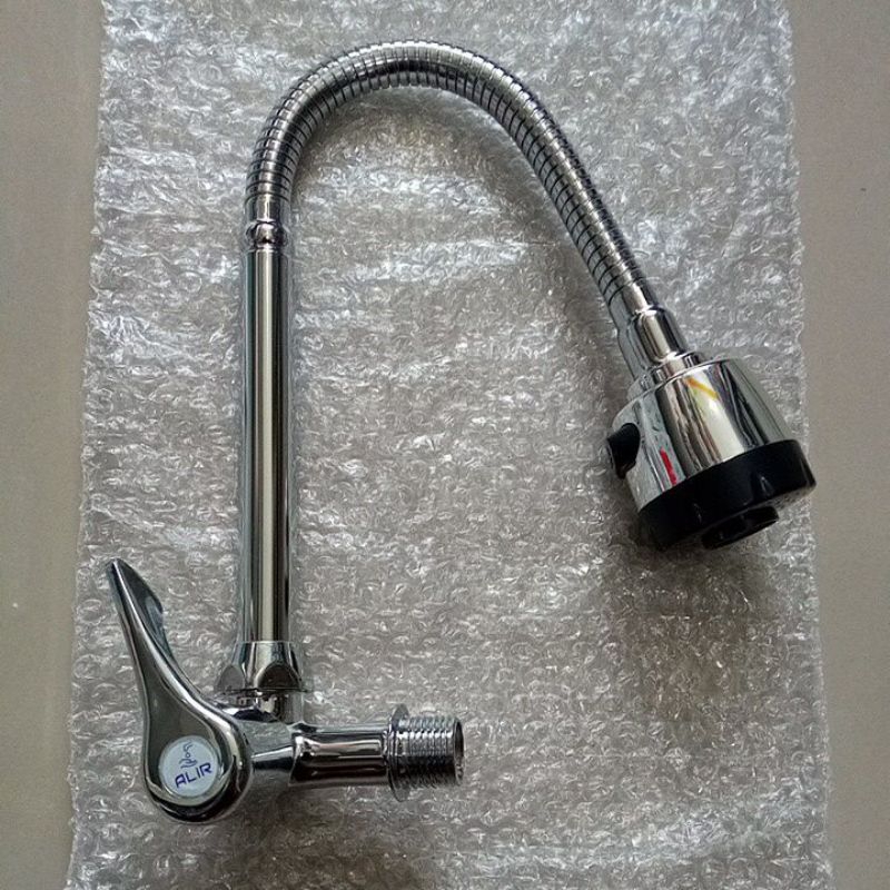 Kran angsa Tembok Fleksibel Tanam 2 Fungsi