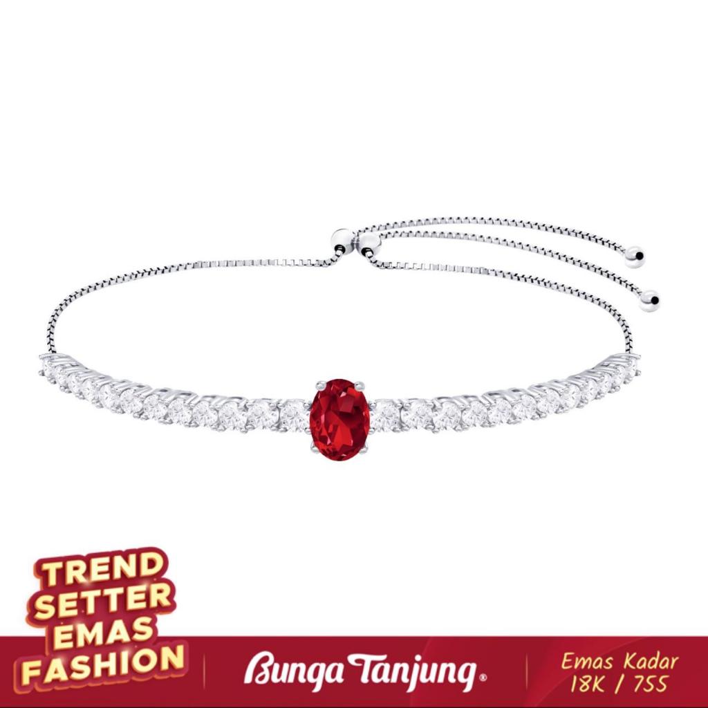 GELANG DEEP ROYAL A - SDW GOLD - EMAS 18K - BUNGA TANJUNG