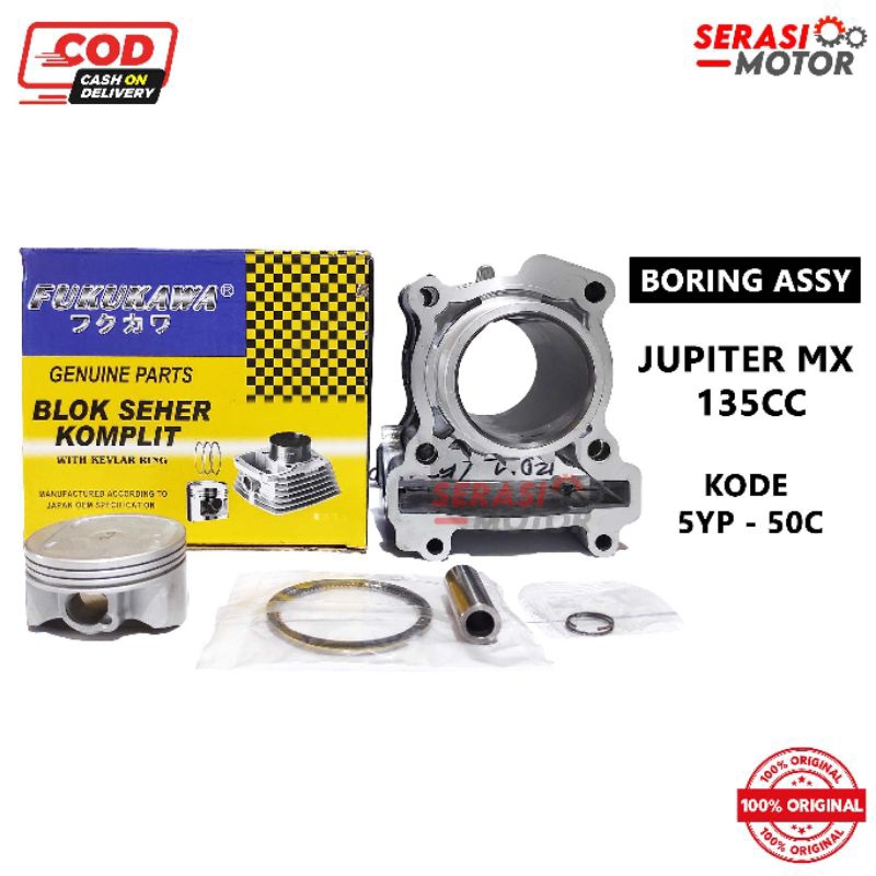 CYLINDER BLOK SEHER BORING JUPITER MX LAMA