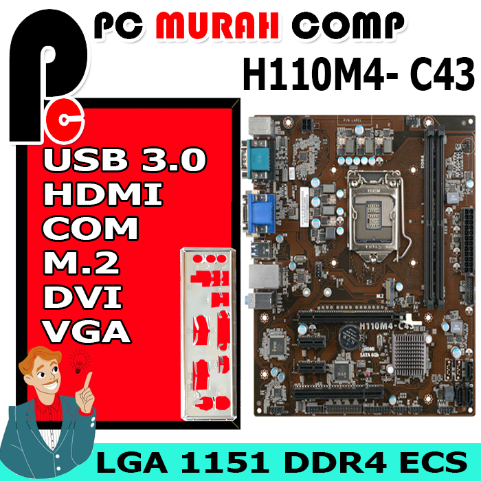 Motherboard LGA H110 LGA 1151 DDR4 OEM