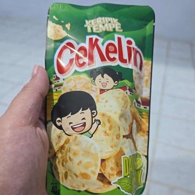 

cekelin keripik tempe daun jeruk