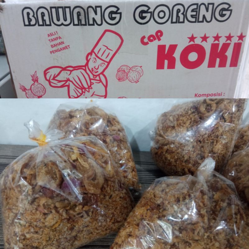 

KOKI Bawang Goreng Curah Tanpa Pengawet 250