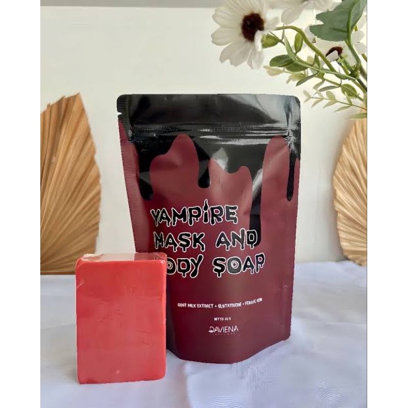 Vampire mask & body soap