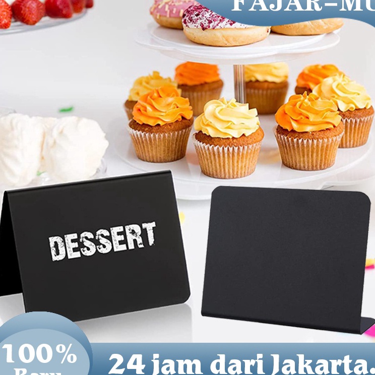 

5pcs Papan Tulis Mini Akrilik Tanda Papan Tulis Kapur Kecil Mini Chalkboard Papan Kapur Menu Cafe Papan Reserved
