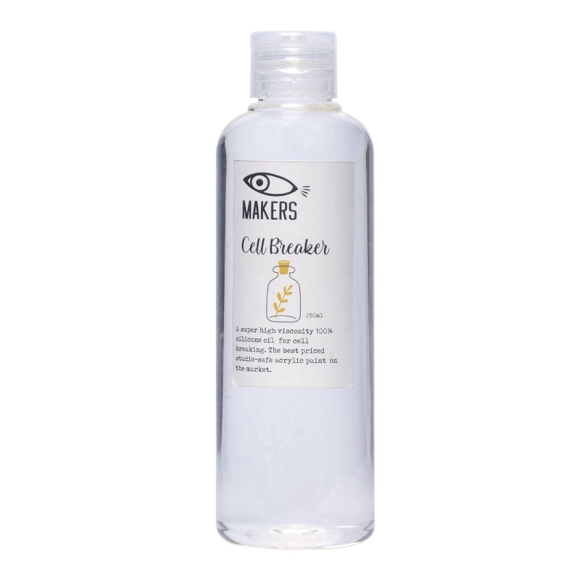 

Murah Banget MAKERS Professional Acrylic Pouring Cell Breaker Pouring Silicone Oil 25ml
