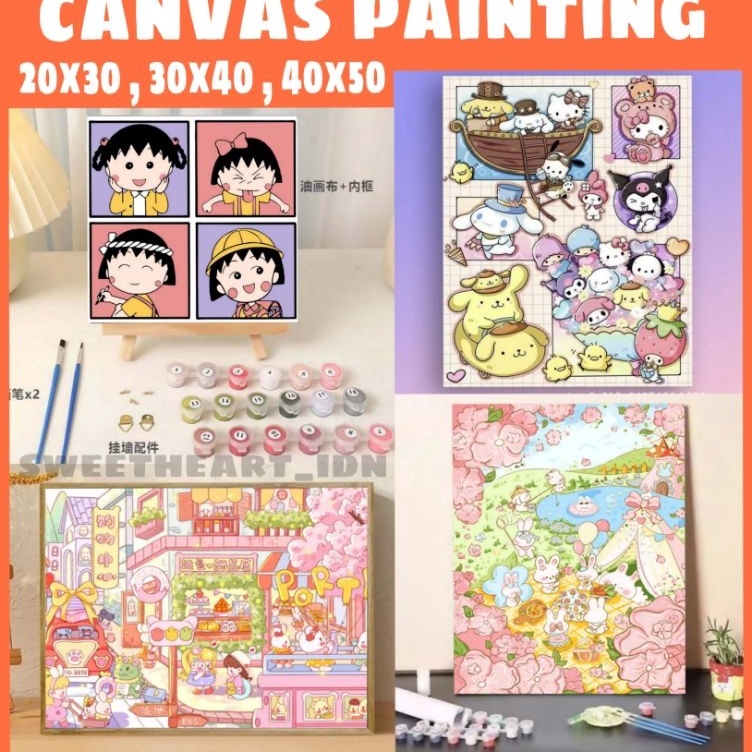 

Pilihan Terbaik Canvas Painting By Number 2X3 CM 3x3 CM 4X5 CM Melukis Mewarnai Kanvas Nomor Prakarya Anak