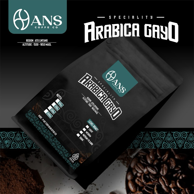 

Arabica Gayo Speciality 100gr - ANS