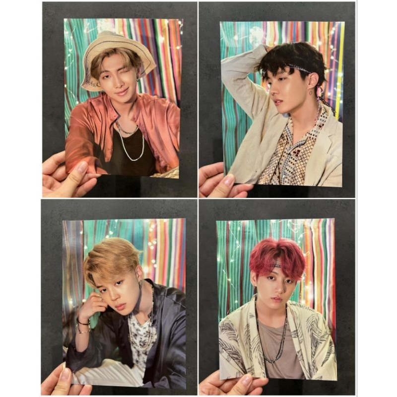 OFFICIAL Mini Poster SUMMER PACKAGE 2018 RM JHOPE JIMIN JUNGKOOK BTS